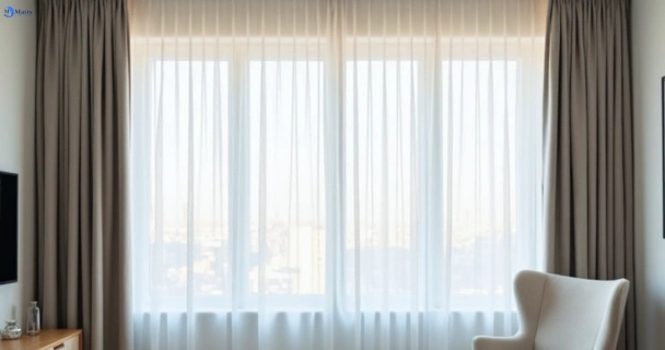 Freshly steam cleaned curtains in drummoyne-nsw QLD